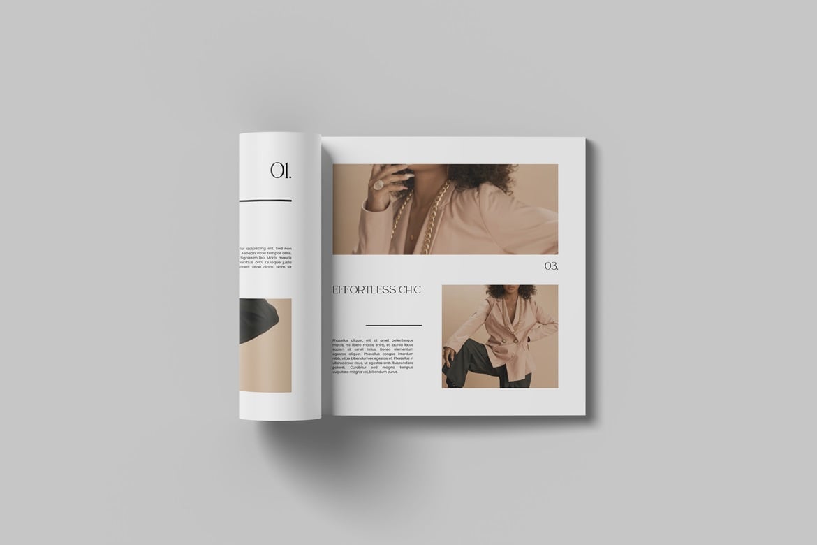 High-end magazine printing production showing premium paper stock and finishing detail in Dubai