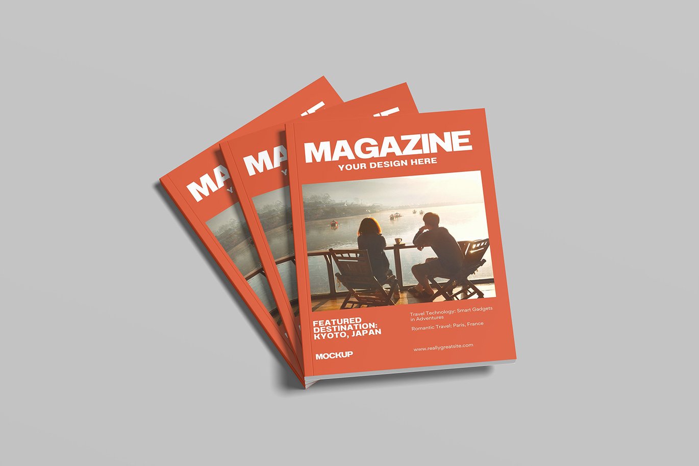 Luxury business magazine displayed in Dubai office environment — premium corporate publication