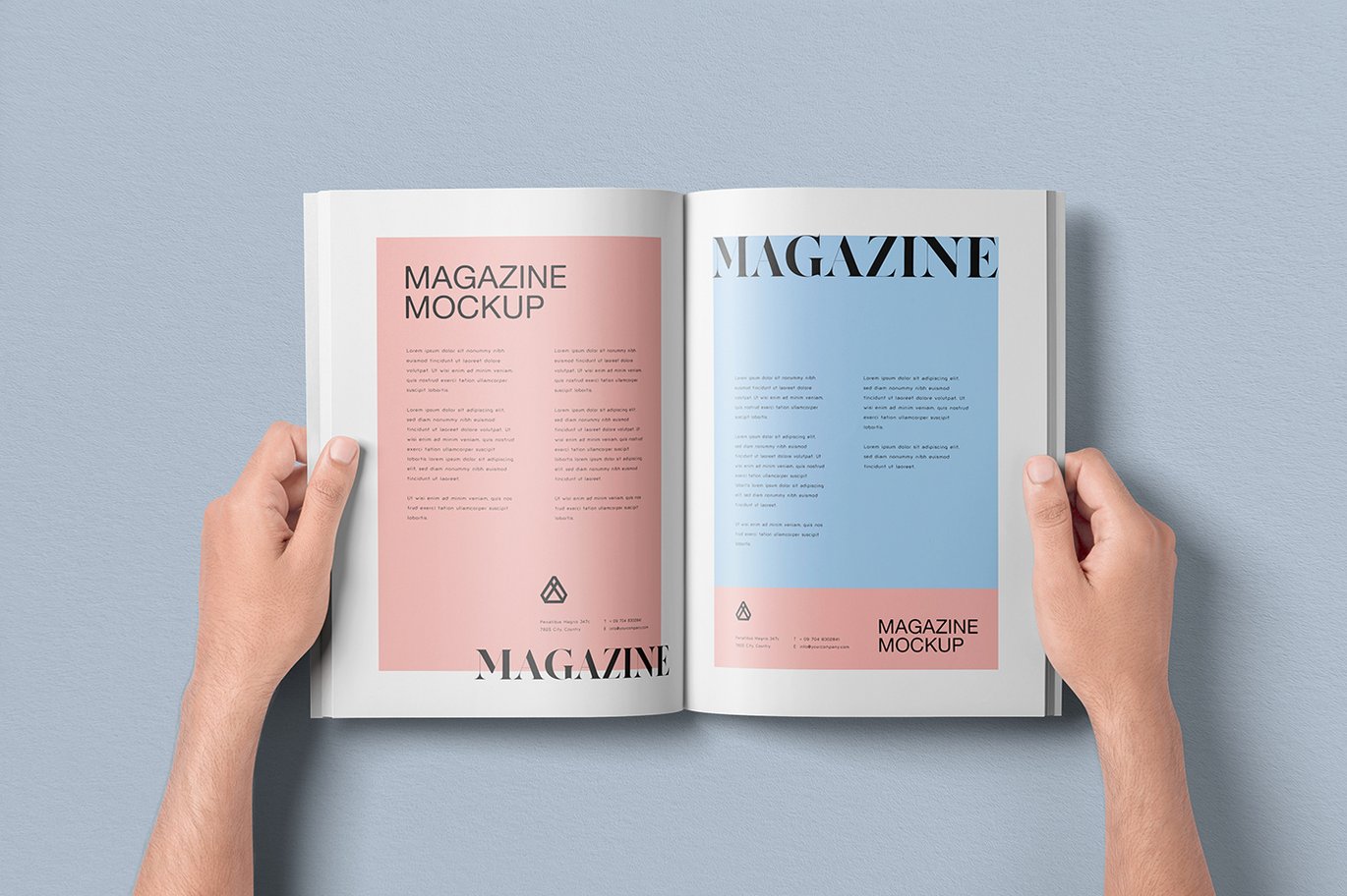 Luxury magazine publication displayed on modern desk — Nova Signage Prints Dubai