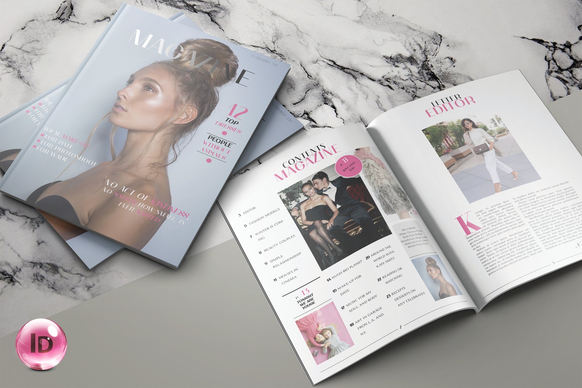 Designer creating magazine layout on screen for Dubai client — Nova Signage Prints editorial design