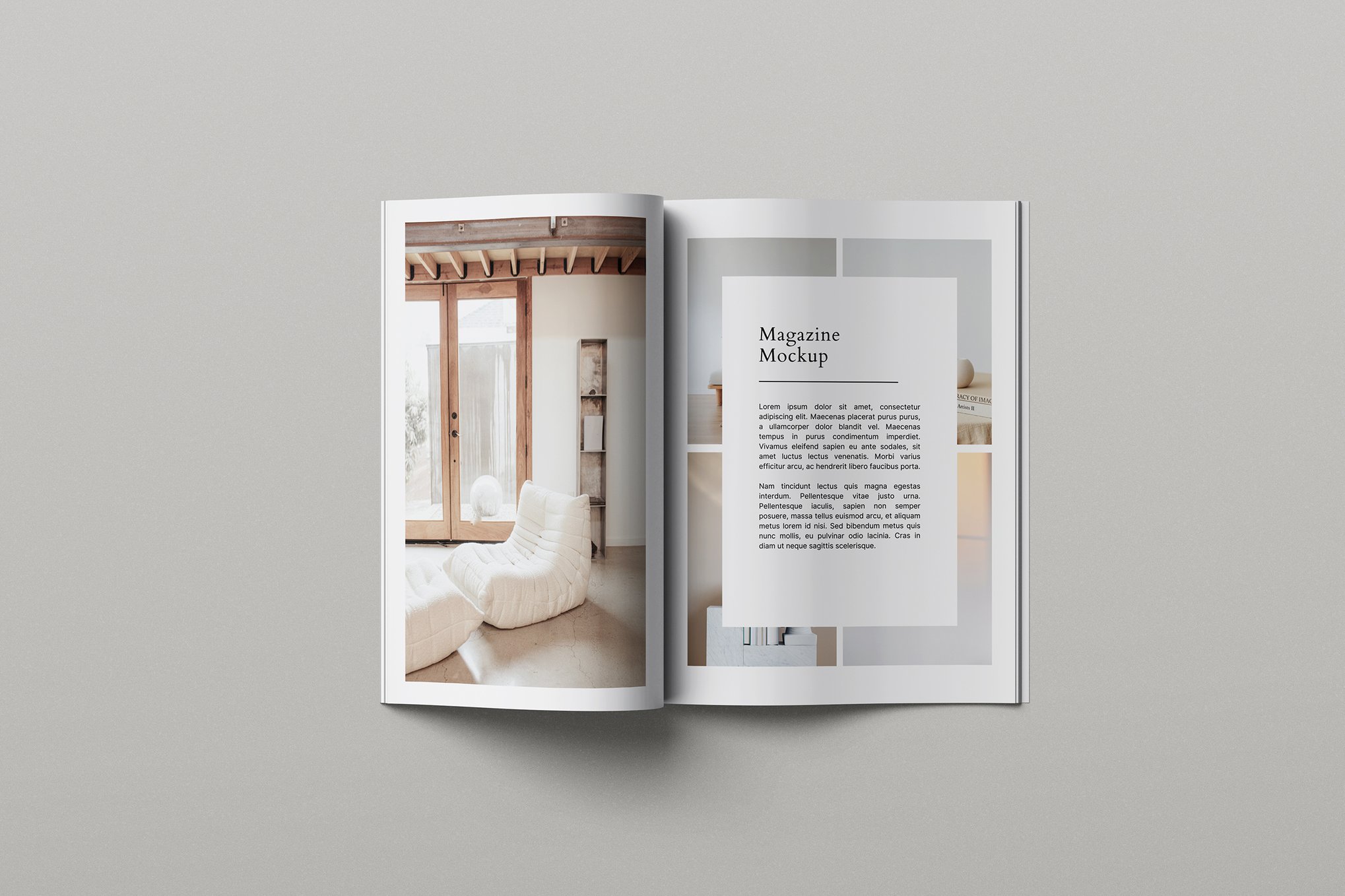 Premium magazine publication spread printed by Nova Signage Prints for Dubai corporate client