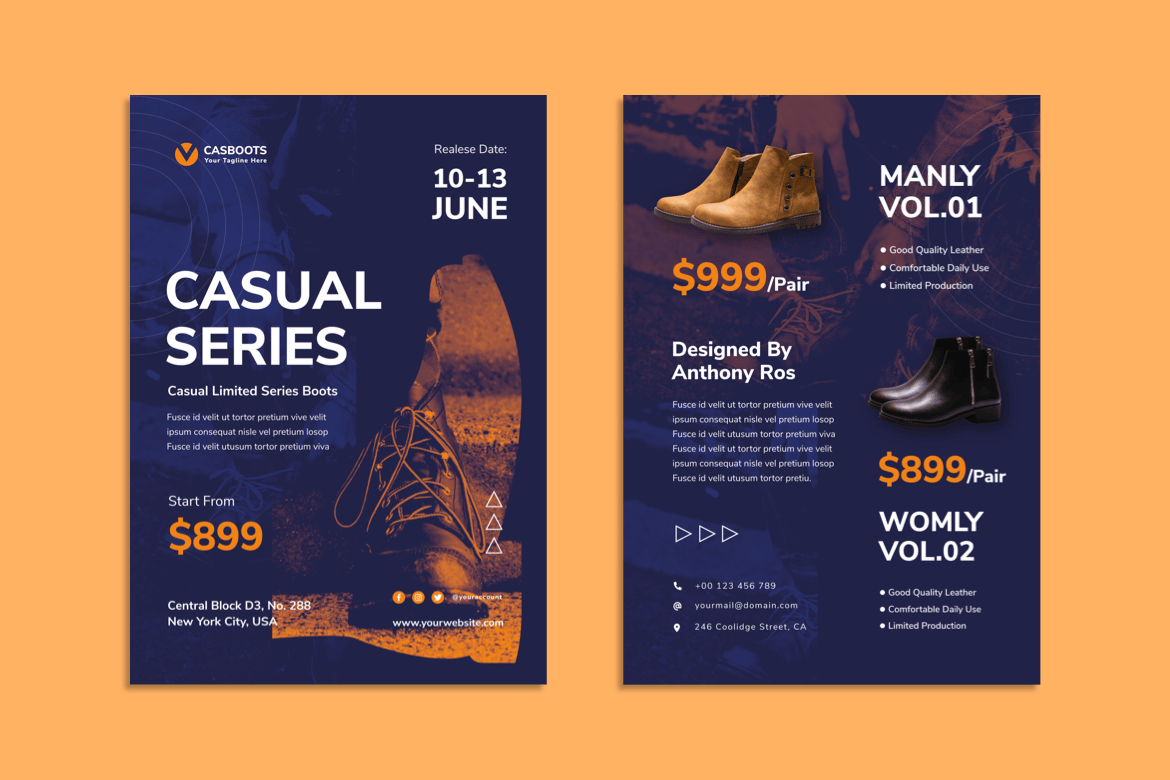 Fashion furniture and luxury product catalog examples printed in Dubai by Nova Signage Prints