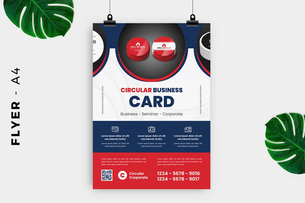 Retail restaurant flyer printing Dubai gloss matte finish UAE