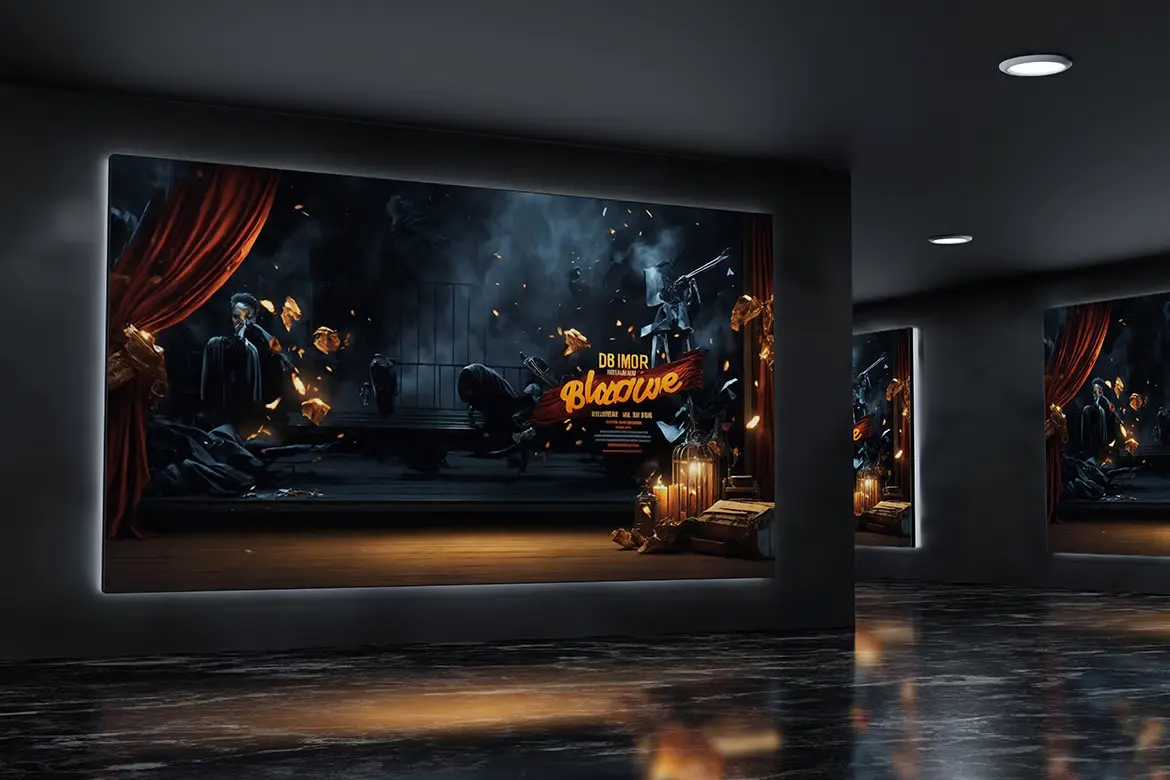Professional indoor advertising branding solutions Dubai UAE